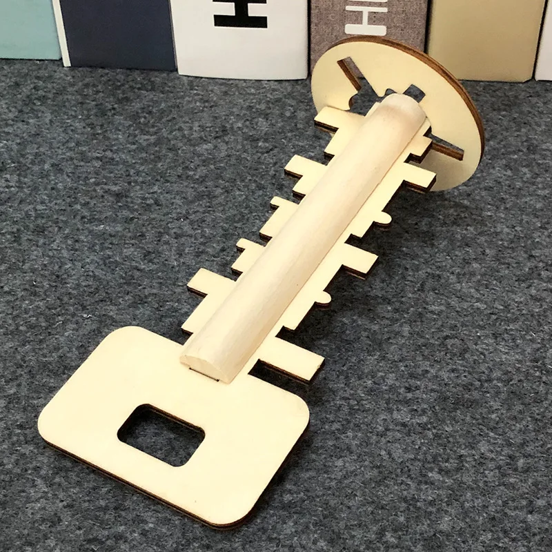 

Unlock Key Wooden Unlock Toy Yi Educational Toy Wood Solution Set of Educational Toy