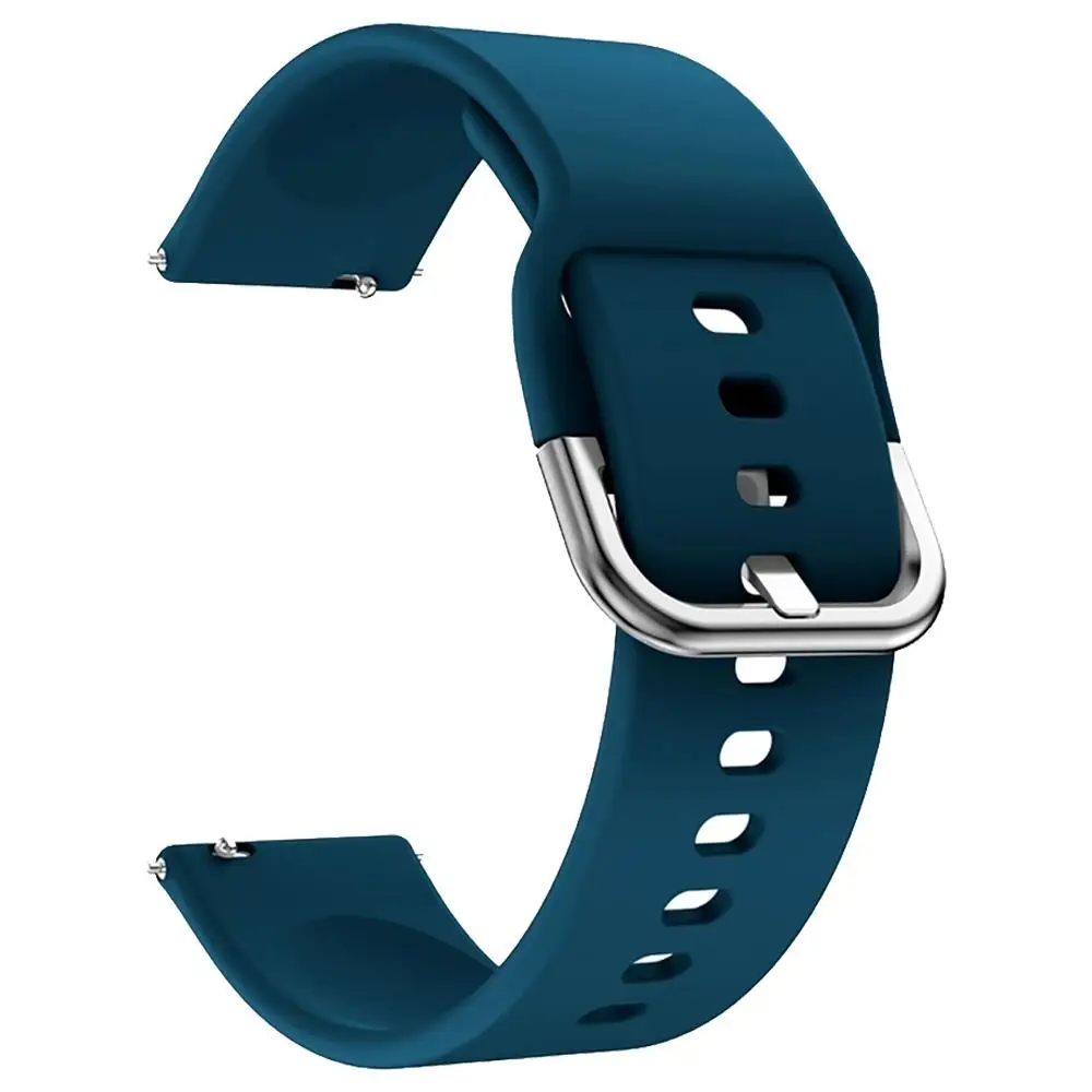 Сменный силиконовый ремешок для смарт-часов, сменный Браслет Для XIAOMI Huami Amazfit GTS Smartwatch - Цвет: Dark Blue