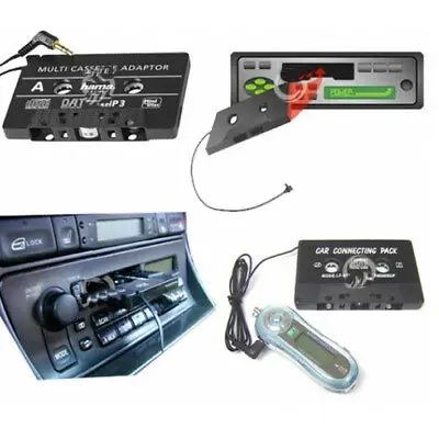 Adattatore Cassette Autoradio Stereo Auto Mp3 Ipod Nano Cd Universale 99S0356 Inviato Dall'Italia