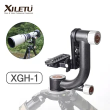 XILETU XGH-1 PanoramicGimbal штатив телефото объектив для съемки панорамы головка карданный кронштейн DSLR Камера