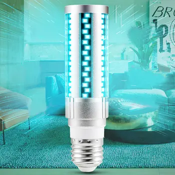 

LED UV Light Ultraviolet Lamp 15/20W Corn Bulb for Home Bedroom Travel Office Cleaning DTT88