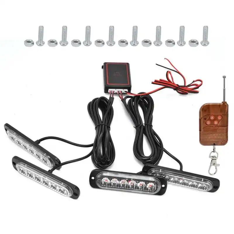 LEDEmergencyLights4x6LEDLEDStrobeLightsLEDWarningLampwith