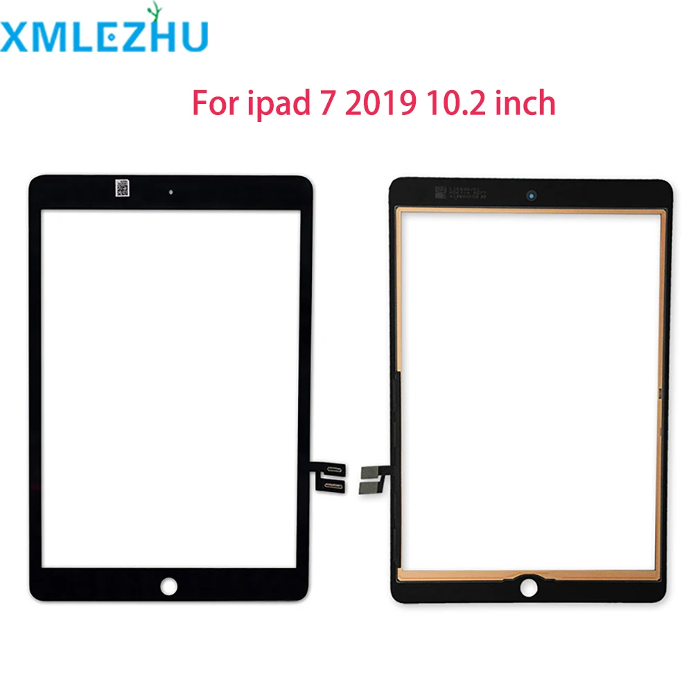 10 шт. Новинка для iPad 7 10,2 7th Gen A2197 A2198 A2200 сенсорный экран дигитайзер внешняя стеклянная панель замена DHL