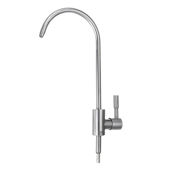 

360 Degree 304 Stainless Steel Kitchen Sink Faucet Single Lever Cold Water Tap Drinking Water Filter Faucet for Home