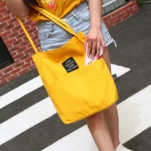 Микро для японских корейских Специальное предложение Одиночная сумка тканевая через плечо мужская и женская модная художественная сумка из ткани через плечо