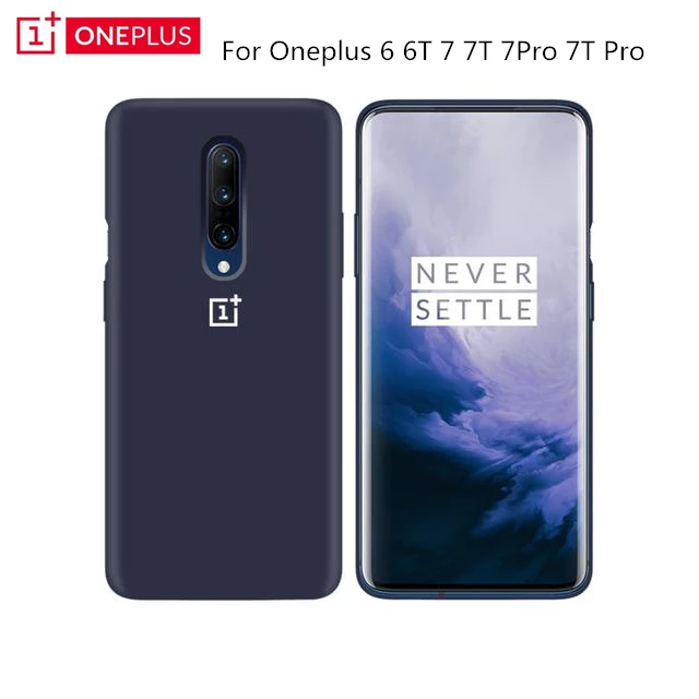 Чехол для Oneplus 7 Pro оригинальный официальный силиконовый мягкий ультра тонкий