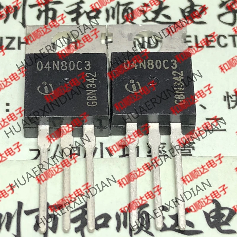 10 шт./лот и 04N80C3 SPP04N80C3-220 800V 4A
