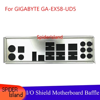 

New I/O shield Back Plate Chassis Bracket of Motherboard for GIGABYTE GA-EX58-UD5 EX58 Bezel IO Baffle Backplane