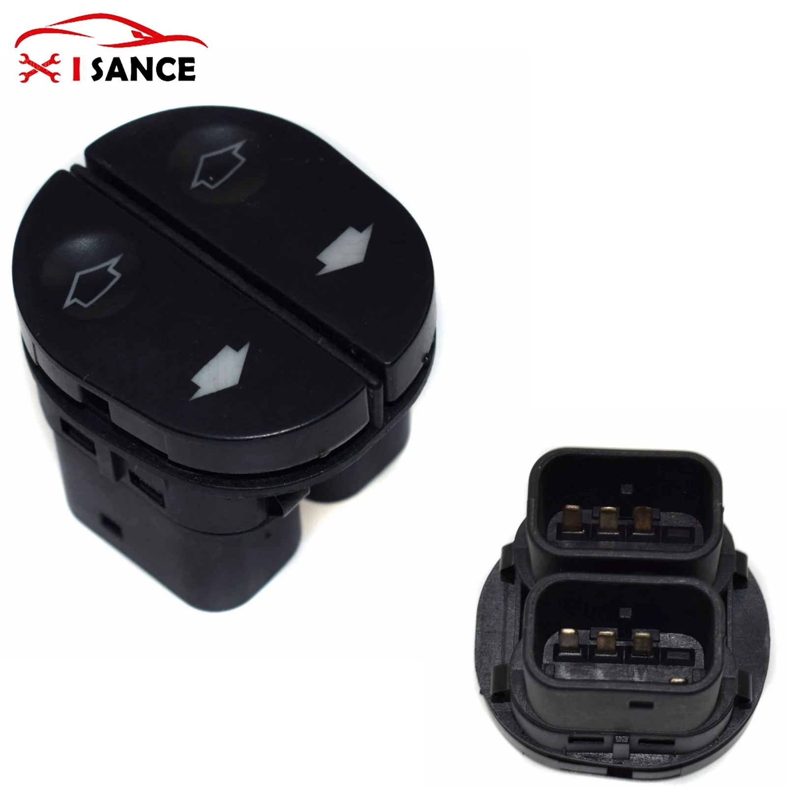 ISANCE Control Electric Power Window switch Driver Side For Ford FIESTA