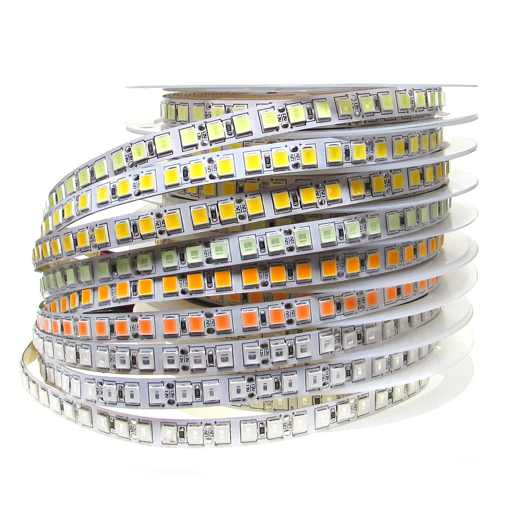 LED Strip Light 5054 SMD 60 120 Leds/m 12V DC Waterproof Flexible Tape For Home Decoration 9 Colors Nature Warm White Bule | Лампы и