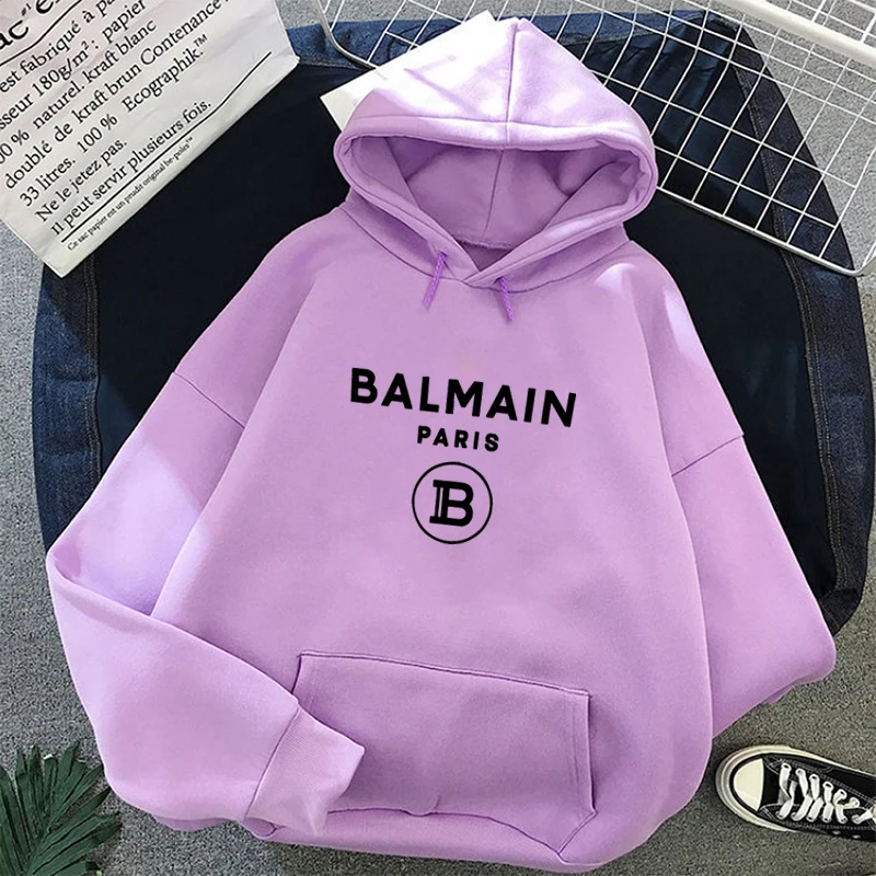 

Winter and autumn plus size hoodie top Harajuku letter printing spring casual pullover retro Ulzzang women loose