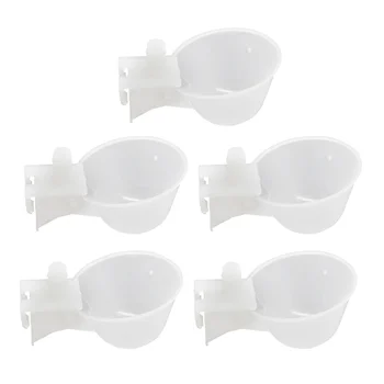 

20PCS Pigeon Water Feeder Creative Birds Food Water Dish Automatic Birds Drinking Tool Practical Bird Drinking Water Bowl Bird S