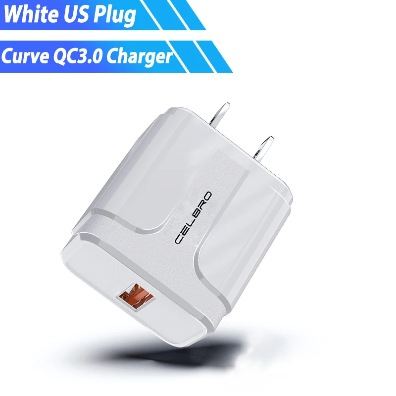 Быстрая быстрая зарядка 3,0 USB зарядное устройство для телефона зарядное устройство для путешествий QC 3,0 быстрое зарядное устройство для iPhone IPad Xiaomi mi 9 9 T красный mi K20 pro - Тип штекера: US Charger White