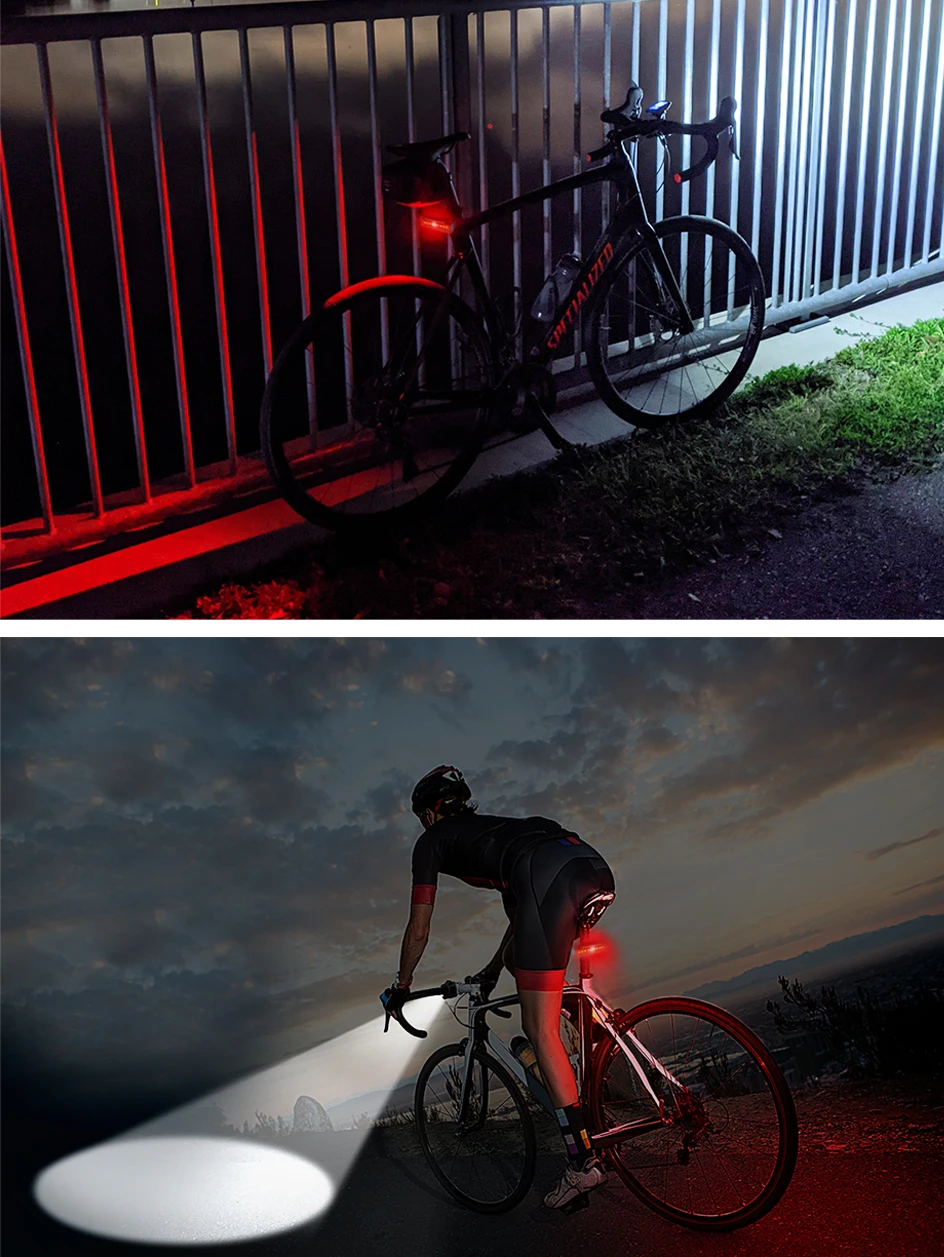 NATFIRE 10000mAh 5000LM MTB Bicycle Front Light Bicycle 8*LED Front Bike Light Headlight Bike Accessories USB Rechargeable