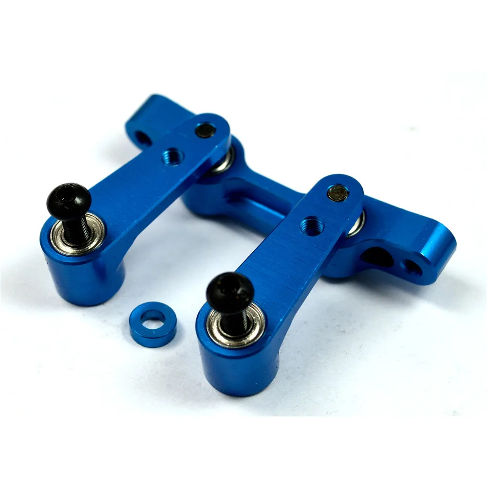 

Metal Aluminum Alloy Steering Bellcrank Kit for Team Associated RC10 B6 B6D RC Car Modification Upgrade Parts