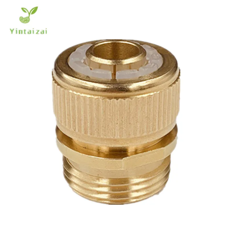 3/4inch Male Thread Quick Coupling Connector For 1/2"Garden Hose(12mm