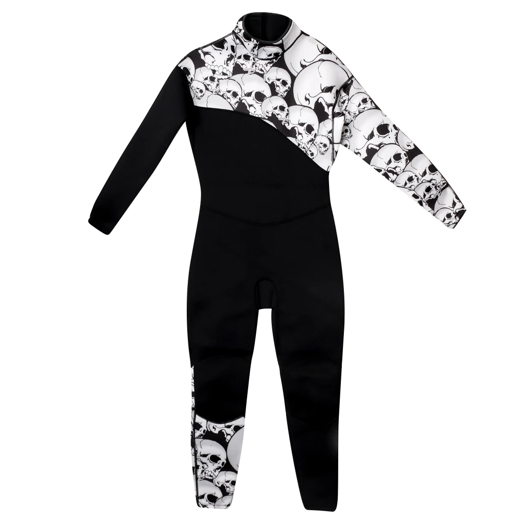 Men's Full Body Wetsuit 3mm Neoprene Dive Skins Jumpsuit for Scuba Diving, Snorkeling, Surfing, Swimming & Water Sports