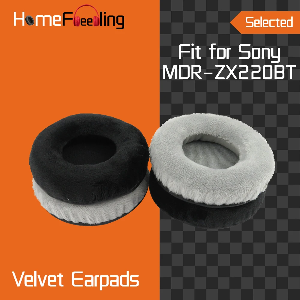 Homefeeling Earpads for Sony MDR XB250BT Headphones Earpad Cushions Covers Velvet Ear Pad Replacement
