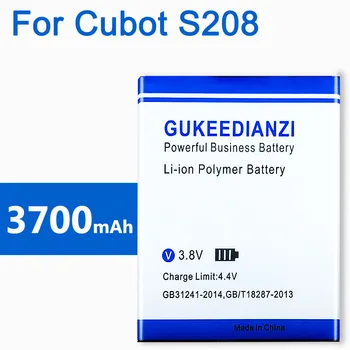 

3700mAh For Cubot S208 Powerful Smart Phone Battery