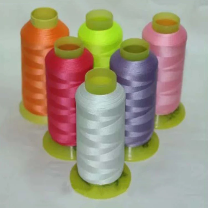 Luminous embroidery thread soft luminous adhesive thread knitted luminous sewing computer embroidery kite