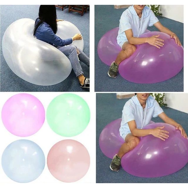 S M L Size Children Outdoor Soft Air Water Filled Bubble Ball Blow Up Balloon Toy Fun Party Game Great Gifts wholesale 4