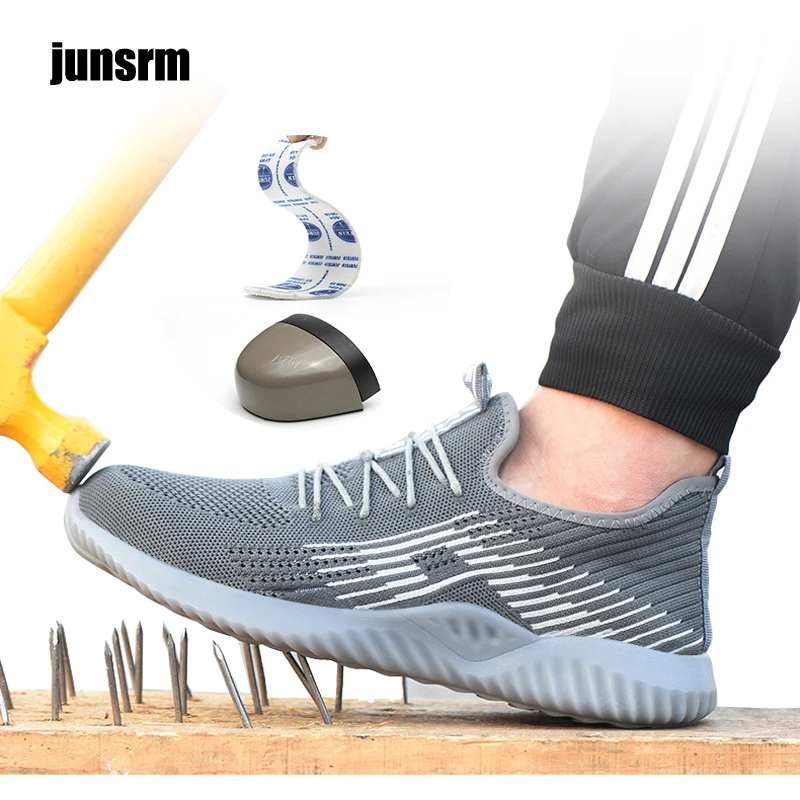 Mens breathable work shoes Clearance