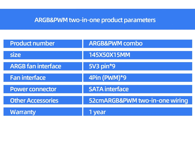 9-Port PWM & ARGB Fan Hub Splitter - 4 Pin PWM, 3 Pin Addressable RGB Adapter with SATA Interface for Desktop PC Description Image.This Product Can Be Found With The Tag Names Argb fan hub splitter, Fan hub 3 pin argb, Fan hub pwm splitter, Fan hub splitter rgb, Hub pwm 4 pin rgb