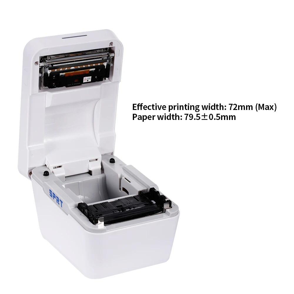 Terminal Printer Receipt Printer BT Mobile Printer 150mm/s Android Smart All-in-one Machine with 7inch Touch Screen HD Camera