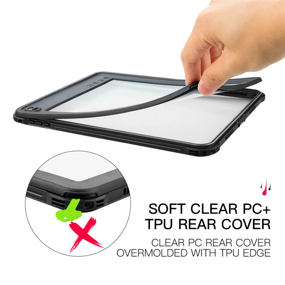 Чехол для iPad Pro 9,7() планшет A1673 чехол Funda для iPad Air 2/iPad 6 детский безопасный противоударный защитный чехол подставка+ шейный ремень