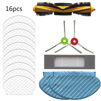 

Roller Side Brush Filter Kit For Ecovacs Deebot OZMO 950 920 Vacuum Cleaner Removed And Replaced Part