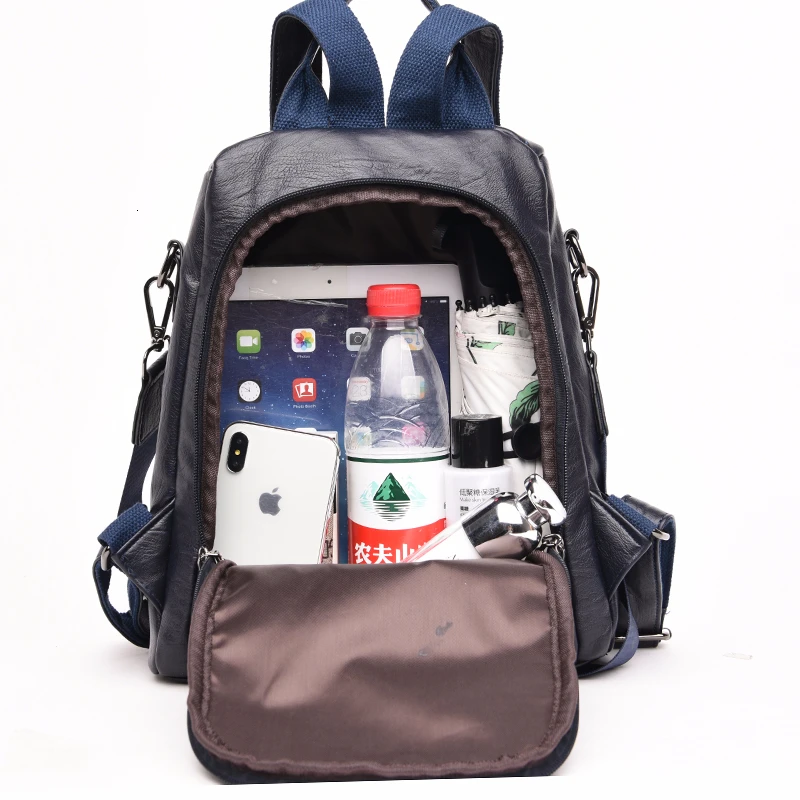 Роскошные рюкзаки женские дизайнерские Mochilas Женский Рюкзак Винтажный большой емкости школьная сумка для путешествий женский рюкзак