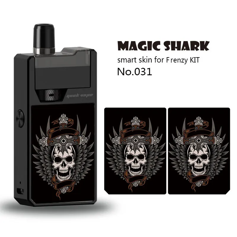 Magic Shark Punk Cowboy Waterproof Skull PVC Cover Film Sticker Case Skin for Frenzy KIT 031-040 | Мобильные телефоны и