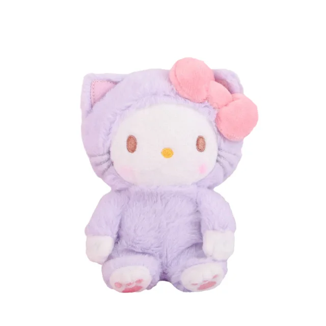 20cm Original TOMY sanrio plush Japanese cartoon characters My Melody kitty Plush toy key buckle bag hanging piece