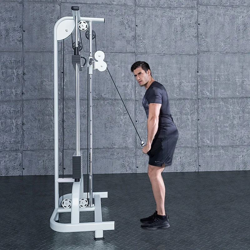 

Smith high and low pull rack comprehensive training device leg biceps training bird clip chest rowing machine 70kg counterweight