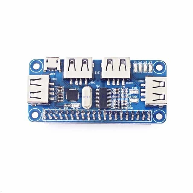 

A19-- Raspberry Pi USB Expansion Board HUB Hub Raspberry Zero/Zero W/3B+
