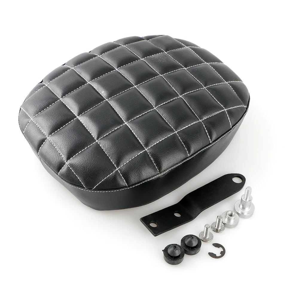 Кожаная подушка для мотоцикла или пассажира сидения Соло Harley Sportster Forty Eight XL1200 883 72