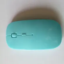 Портативная мини-мышь USB оптическая беспроводная компьютерная мышь 2,4G приемник супер тонкая мышь для ПК ноутбука