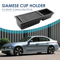 pour BMW X5 E53 2000-2006 Porte-gobelet /à Eau de Voiture 51168402941 51168408026 Trim 1x Voiture Centrale int/érieure EBXH Couverture Rollo Console