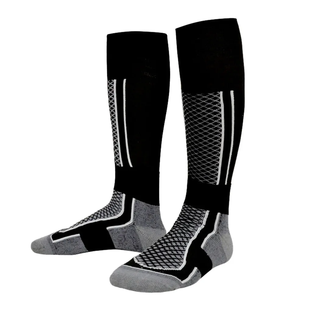 Мужские и женские качественные походные длинные ботинки, носки износостойкие теплые лыжные уличные спортивные велосипедные Лыжные носки для коньков