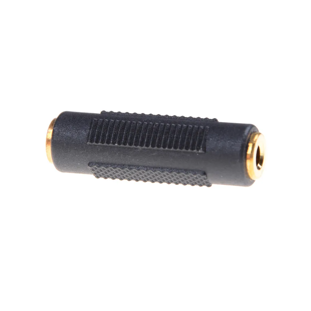 1 PcsGold Plated 3.5 Mm Female To 3.5mm Jack Stereo Coupler Adapter | Обустройство дома