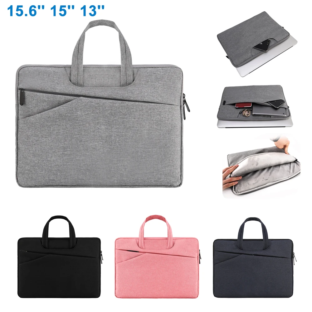 15,6 ''15'' 13,3 ''дюймов универсальные сумки для ноутбуков пылезащитные портативные портфели для ноутбуков гильзы для MacBook Xiaomi hp Dell сумки