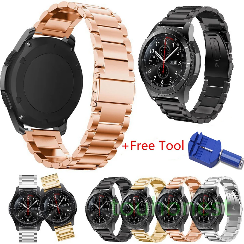 Ремешок 20 мм 22 для huami amazfit gtr bip браслет Samsung Gear S3 s2 sport Classic huawei gt 2 active galaxy watch 42 46 40 44