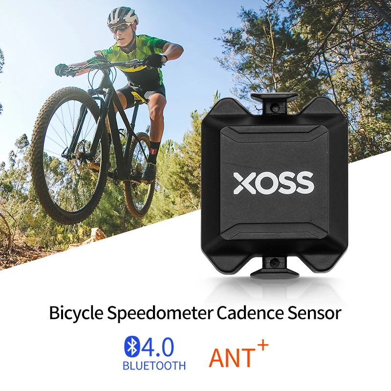 Online XOSS, velocímetro, Strava Bluetooth Fietscomputer Draadloos GPS Sensor de cadencia Dual inalámbrica ANT + para Garmin iGPSPORT Bryton