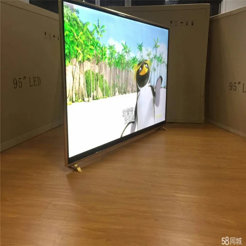  100 inch TV wifi KTV TV Android 7.1 RAM 1.5G ROM 8G t2 led TV television