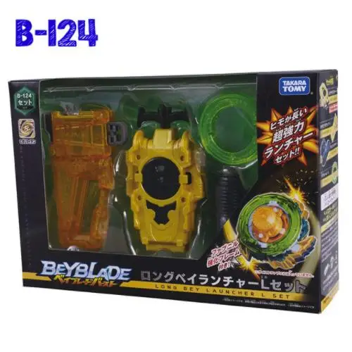 TAKARA TOMY BEYBLADE Burst GT B-145 DX Starter Benom Diabolos. Vn. Bl burst gyro Attack toy bey blade игрушки для детей B150 B129 - Цвет: B-124