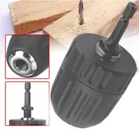 1 Pcs Drill Chuck(included Hex Shank) Suitable For Power More Impact Drill 1050w B5A2
