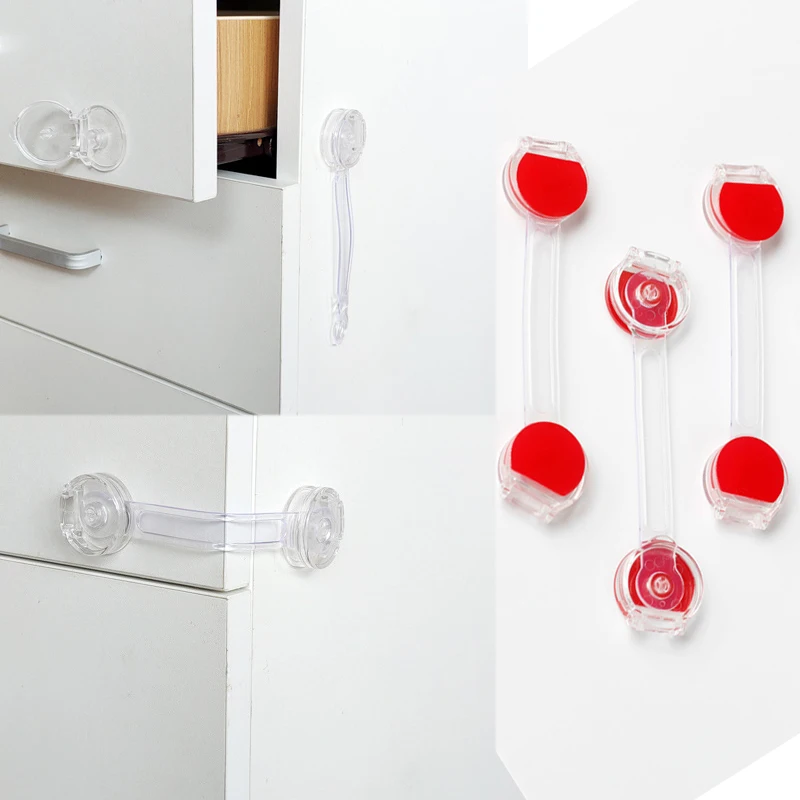 Cerradura de seguridad para bebés, Protector de seguridad para niños, Cerradura de seguridad para bebés, armario, puerta, cajón, 10 Uds.