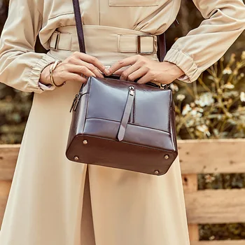 

2020 New Hot Selling Bucket Bag Handbag Shoulder Cross-Body Fashion Women's Cow Leather Bag