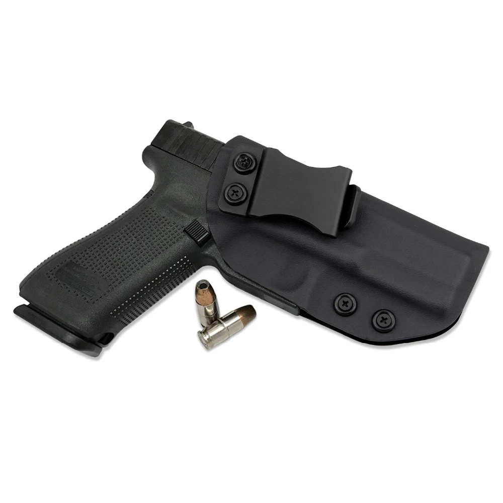 Vapanda IWB Kydex кобура Glock 17 черная Скрытая Кобура Для Пистолетов 22 31 Охота|Кобуры| |