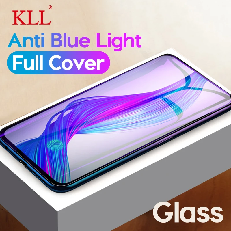 

2.5D Full Cover Anti-blue Light Tempered Glass for OPPO Realme X 3 Pro Screen Protector for OPPO Realme 5 Pro U1 9H Hardness